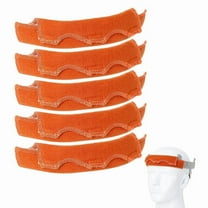 Safe Hard Hat Sweatband- Hard Hat Sweat Bands Washable,Hard Hat Liner Replacement,Flame Retardant Cotton Hard Hat 8pack