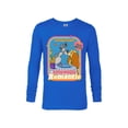 thumbnail image 1 of Disney Lady and The Tramp Deliciously Romantic - Long Sleeve T-Shirt for Men - Customized-Royal, 1 of 4