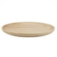 thumbnail image 1 of Bandeja de té de madera, elegante bandeja redonda de madera para servir té, plato de madera para servir té, construcción resistente, 1 of 11