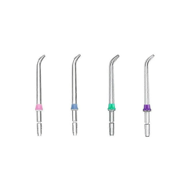 Flosser Nozzle Oral Hygiene Accessories for Waterpik WP-100 WP-450 WP-250 Nicefeel Flycat FC168 Waterpulse V300 ,4PCS