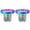 2pcs Rainbow, variant on Bicycles Hydraulic Brake Bolts Bikes Brake Levers Screw Hydraulic Brake Alloy Integrals Oil Cylinder Lid Bolts