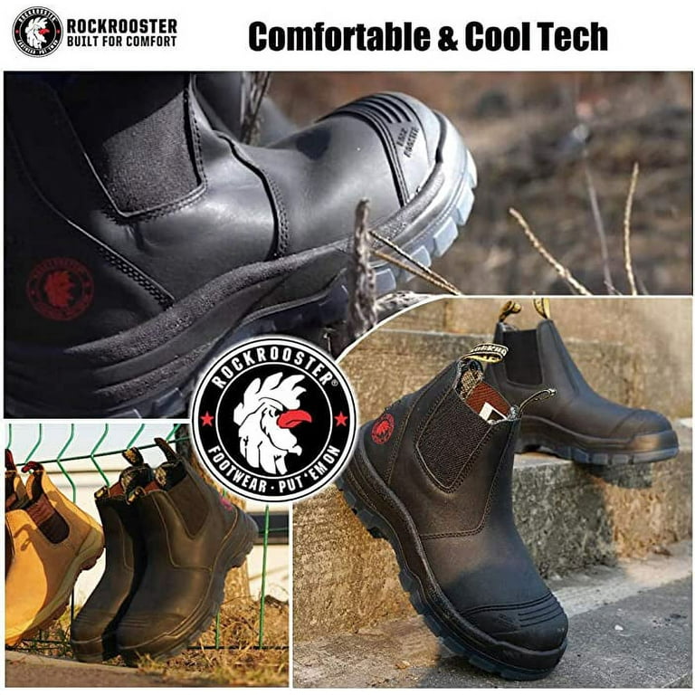 Slide on work shoes deals