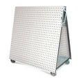 thumbnail image 4 of Triton Products® LocBoard 48"L x 46"H x 26-5/8"W Aluminum Frame Tool Cart with Tray and LocBoard, 4 of 4