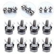 thumbnail image 4 of Miangastore 50 Sets Self Tapping Cabinet Screws Durable for Handyman Use, 4 of 8