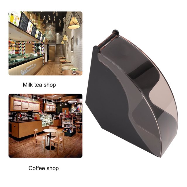 Boîte de Rangement pour Papier Filtre à Café, Support de Rangement pour Papier Filtre à Café, Support Décoratif Multifonction Antipoussière pour Bureau