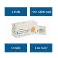 thumbnail image 4 of McKesson Adhesive Bandages for Wound Care - Plastic Spot, 1 in, 100 Count, 1 Pack, 4 of 11