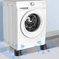 thumbnail image 4 of fastboy 4pieces Anti Vibration Pads For Washing Machine Shock Absorption Durable roundness, 4 of 6
