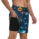 thumbnail image 2 of Fotbe Ocean Floor Animals Traje de Baño para Hombre – Shorts de Natación de Secado Rápido con Forro y Bolsillos-XX-Large, 2 of 6