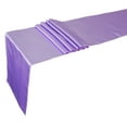 thumbnail image 2 of 10 Pcs Satin Table Runner Wedding Party Banquet Decoration&nbsp;12 x 108&nbsp;- Lavender, 2 of 8