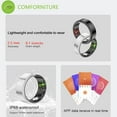 Smart Ring Health Tracker Men Smart Ring Health Rings for Women & Men Long Lasting Batteries