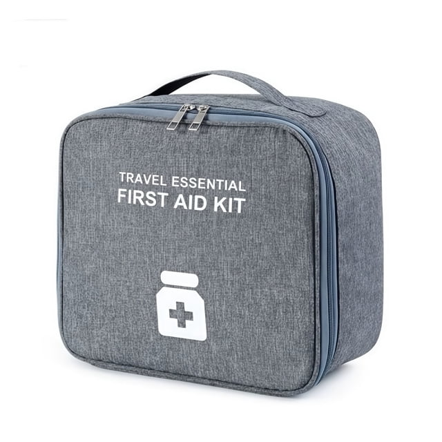 Grand Sac à Outils Portable en Tissu Durable avec Poignée pour Urgence Voyage Maison Camping Randonnée Rangement