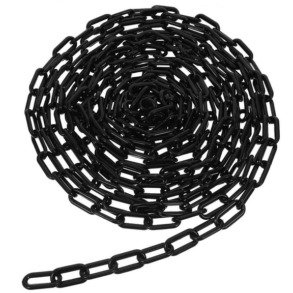 MLINS Caution Security Chain Safety Barrier Chain 10m Driveway Chain Barrier Chain