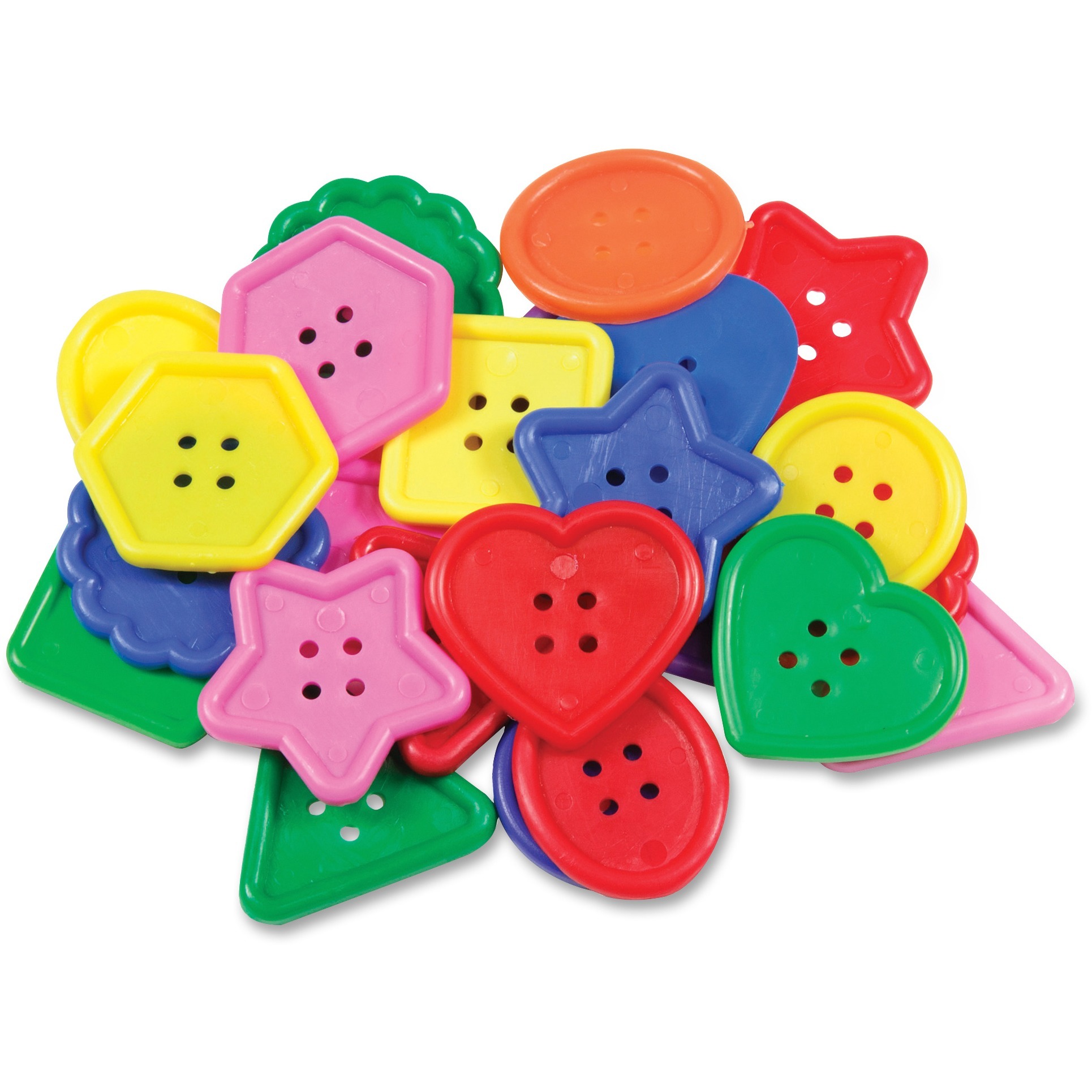 Roylco, RYLR2143, Really Big Buttons, 30 / Pack, Assorted