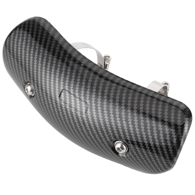 Exhaust Pipe Heat Shield, Exhaust Middle Pipe Heat Shield Guards Cover Universal Modification for Motorcycle