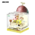 thumbnail image 3 of Bloques de construcción de Bob Esponja, Patricio Estrella, Crustáceo Cascarudo, Calamardo Tentáculos, juego de ladrillos modelo para habitación, adornos de escritorio, juguetes para niños, regalos, 3 of 5