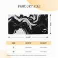 thumbnail image 5 of Picia Fluid Black White Paint Swirls Pattern Party Banner, Festive Decoration, Holiday Banner, Celebration Decor, Event Banner, Reusable Party Banner-Small, 5 of 8