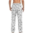 thumbnail image 2 of GZHJMY Funny Ghost Pajama Pants For Men, Men's Separate Bottoms, Lounge Pants with Pockets, Christmas New Year Birthday Gifts, Medium, Christmas New Year Birthday Gifts, Medium, 2 of 7
