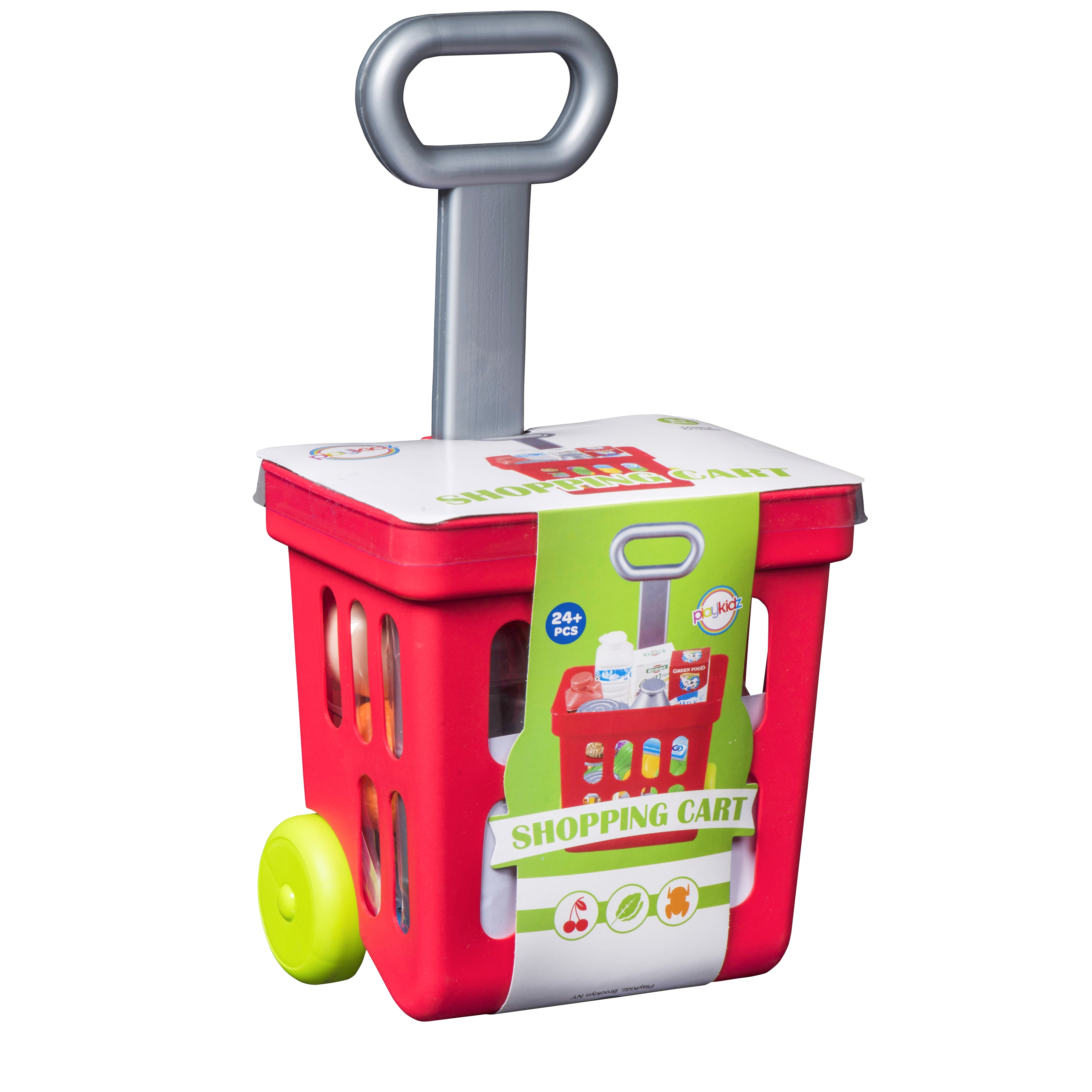 fill and roll grocery basket playset