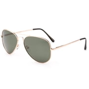 Polarized Aviator Sunglasses Mirrored Lens Classic Aviator Polarized Sunglasses Small