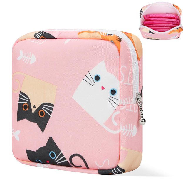 Bolsa para la menstruación Likesing de lona, color rosa