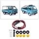 thumbnail image 4 of Piezas de luz de techo de jau antivuelco de mejoras Truck DIY Accs Techo amarillo cro Sunnimix luz de techo de los camiones rc, 4 of 8