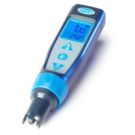 Pocket Pro+ Multi 2 Tester for pH/Cond/TDS/Salinity with Replaceable