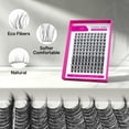 thumbnail image 5 of VEYESBEAUTY VB-Care N°10 Lash Clusters 132pcs – Ultra-Light Natural Individual Cluster Lashes with 0.05mm Invisible Band, Hygienic & Reusable Lash Kit, 5 of 9