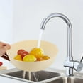 thumbnail image 4 of Kitchen Strainer 2-in-1 Kitchen Colander Bowl Set Plastic Colander with Storage Holder, 4 of 9