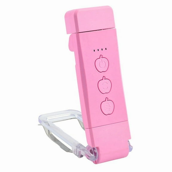 Mini Light Reading Clip Book Light Rechargeable Clip Bookmark Book Light LED Reading Light Portable Bedside Table Lamp,A