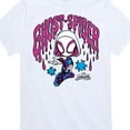thumbnail image 3 of Marvel Spider-Man And His Amazing Friends - Doodle Ghost Spider - Toddler And Youth Short Sleeve Tee, 3 of 5