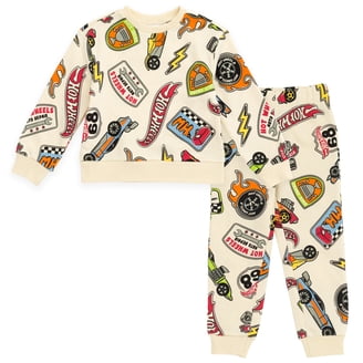 Hot Wheels Survêtement pour Garçons, Ensemble de Jogging pour Enfants, Sweat à Capuche Bas de Jogging 2 pc, Gris, 7-8 ans Hot Wheels Survêtement pour Garçons, Ensemble de Jogging pour Enfants, Sweat à Capuche Bas de Jogging 2 pc, Gris, 7-8 ans