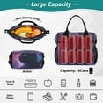 thumbnail image 4 of Cat Universe Cooler Bag Lunch Bag Soft Cooler Cooling Tote Insulated Lunch Box for Adult Men Women, 4 of 6