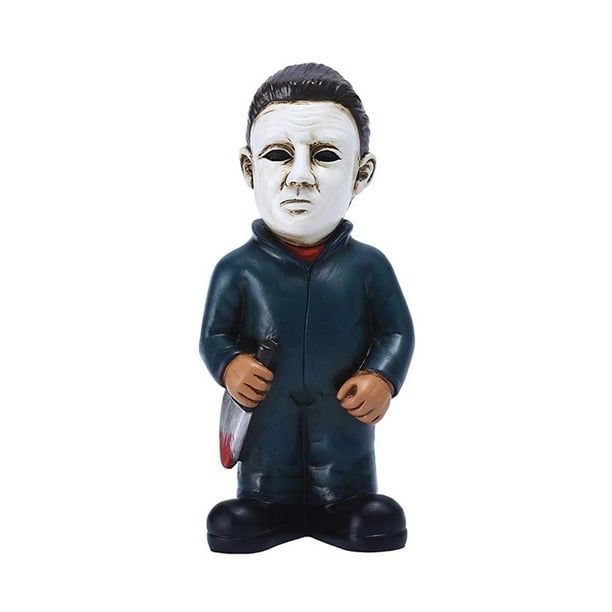 Decoraciones De Halloween Personajes De Cara Blanca De Miedo Artesanía De Resina Personajes De Películas Clásicas Figuras Adornos Decorativos De Halloween sonducket HA037505-00