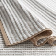 thumbnail image 6 of TOWN & COUNTRY PLAY 6-Piece Striped Reversible Terry Brights Set, 2-Bath Towels, 2-Hand Towels, 2-Washcloths, 100% BCI Cotton, Plush & Absorbent 550GSM, Latte Tan, 6 of 7
