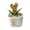Yellow, variant on Handmade Glass Flower Potted Decor, Miniature Crystal Tulips Figurine for Women Mom Daughter, Everlasting Birth Flower Ornament, Elegant Desktop Centerpiece for Home Office Table, Birthday Gift