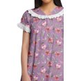 thumbnail image 2 of Moomaya Chemise de Nuit en Coton Imprimée pour Femmes à Manches Courtes, 2 of 5