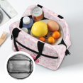 thumbnail image 6 of HUIACONG Lunch Bag with Cute Axolotl Print, Insulated Lunch Cooler Bag Made of Aluminum Film Material, Lightweight Soft Carrier for Office Hiking and Outdoor, 6 of 10