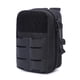thumbnail image 3 of Mini riñonera Molle médica para exteriores, paquete de almacenamiento de herramientas de primeros auxilios, negro Sywqhk Para Estrenar, 3 of 7