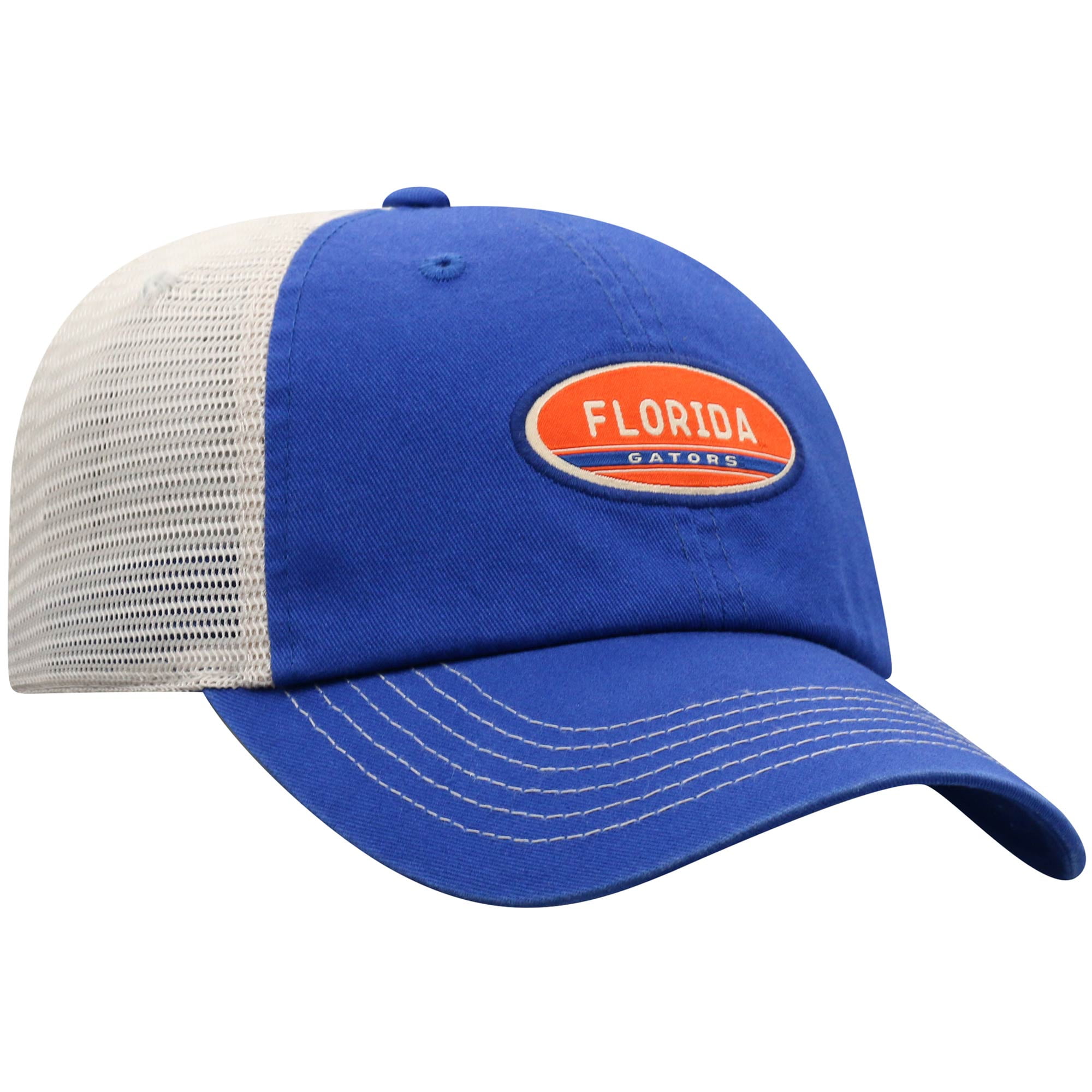 Florida Gators Baseball Cap Mens Orange with Blue Embroidered