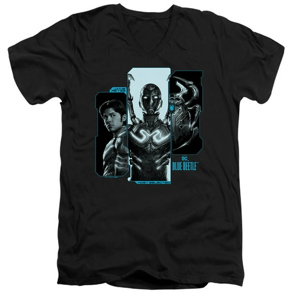 Blue Beetle (2023) Host Reyes Unisex Adult V-Neck T Shirt