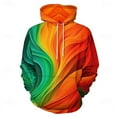 thumbnail image 5 of Sudadera con capucha con efecto tie-dye 3D y salpicaduras de pintura de arcoíris para hombre y mujer, sudaderas casuales de moda, sudaderas con capucha de calle, ropa para hombre, ropa cómoda Y2k, 5 of 5