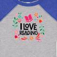 thumbnail image 4 of Inktastic Book Lover I Love Reading Girls Baby Bodysuit, 4 of 5