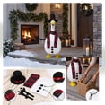 thumbnail image 6 of AZXY Christmas Porch Goose Outfit, 23‑Inch Goose Clothes for Cement Goose, Goose Clothing for Plastic Lawn Goose Statue, Christmas Outdoor Decor for Front Porch Yard Patio Lawn Garden, 6 of 7