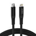 thumbnail image 5 of CBUS 20W Fast Charger + 10ft Braided MFi Certified Cable Compatible with iPhone 14/Plus/Pro/Max, iPhone 13/12/Pro/Max/mini, iPhone 11/Pro/Max, X/XS/XS Max/XR, iPhone SE, iPad, iPad mini (Black), 5 of 10