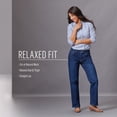thumbnail image 6 of Riders by Lee Indigo Women's Relaxed Fit Straight-Leg Jean, Patriot Blue, 12, 6 of 8