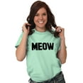 thumbnail image 3 of Crazy Cat Lady Meow Pet Lovers Men's Graphic T Shirt Tees Brisco Brands M, 3 of 6