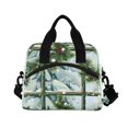 thumbnail image 3 of joogoo Christmas View Insulated Lunch Bags Reusable Cooler Box with Shoulder Strap, 3 of 6