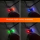 thumbnail image 2 of Luces de advertencia para automóviles, locomotoras de motocicletas, modelos de aviones modificados, drones de vuelo nocturno, luces intermitentes para aviones con carga solar, 2 of 4