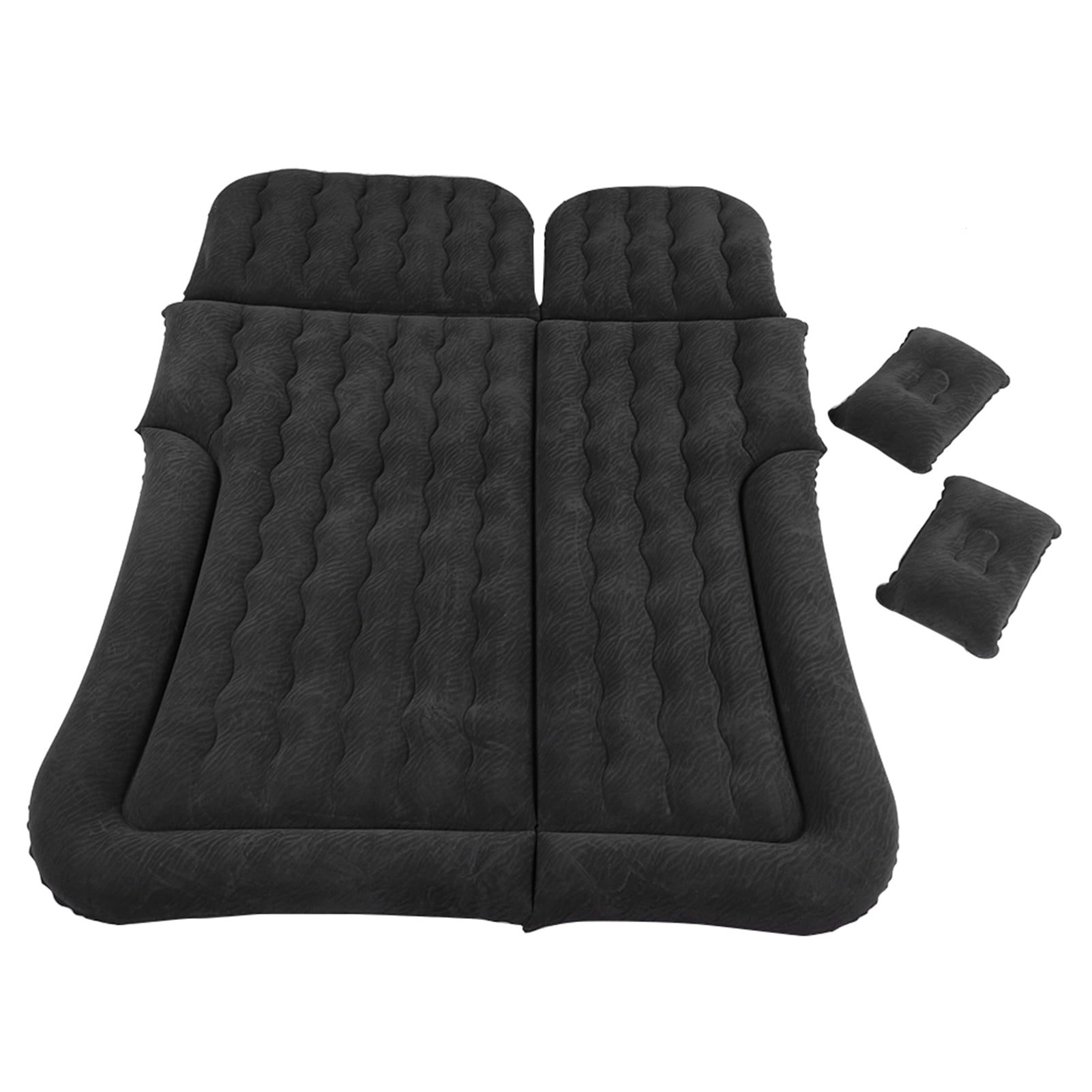 Aramox Car Inflatable Bed, 2‑In‑1 Multifunction Inflatable Travel Mattress PVC Flocking Soft Sleeping Rest Cushion for Car SUV Walmart.com