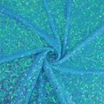 thumbnail image 2 of Zelouf Jenny Irridescent Sequins  , Sewing, DIY, Crafts Fabric by the Yard, Seaglass, 10 Yard, 2 of 5